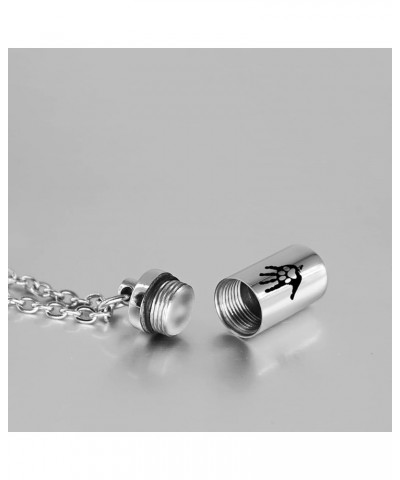 Cylinder High Capacity Ashes Holder Cremation Jewelry Urn Necklace Memorial Keepsake Style 7 $8.99 Necklaces