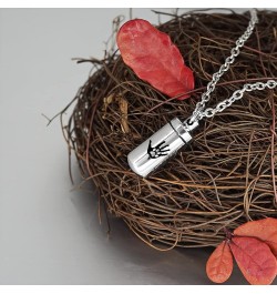 Cylinder High Capacity Ashes Holder Cremation Jewelry Urn Necklace Memorial Keepsake Style 7 $8.99 Necklaces