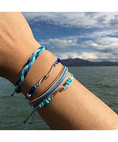 Bracelets for Teen girls Boho Surfer Bracelets Friendship Bracelets for Women Surf Wave String Bracelet Beach Jewelry Gifts f...