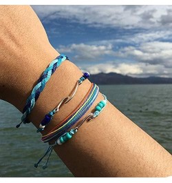 Bracelets for Teen girls Boho Surfer Bracelets Friendship Bracelets for Women Surf Wave String Bracelet Beach Jewelry Gifts f...