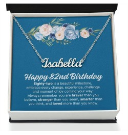 KKumustaDesigns - Birthday Gifts For Her - Choose From 13th Birthday To 100th Birthday - This Women Necklace Gift Is Availabl...