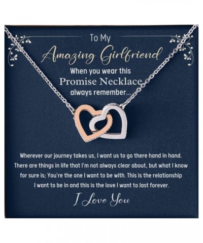 Necklace for Girlfriend, Girlfriend Gifts for Girlfriend Birthday Gifts and I Love You Gifts for Her. Makes a great future wi...