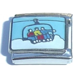 Chair Lift Ski Chairlift Italian Charm $8.33 Bracelets