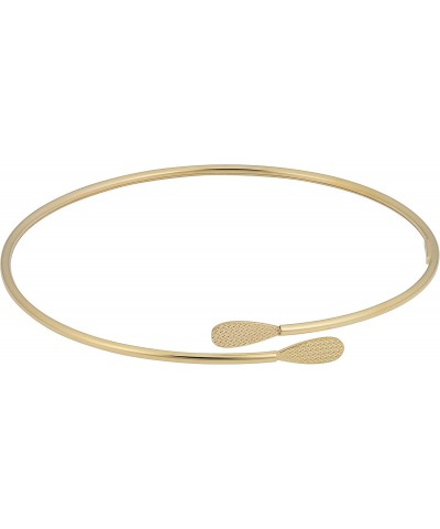 14k Yellow Gold Bypass Bangle Bracelet (7.5 inch) $87.90 Bracelets