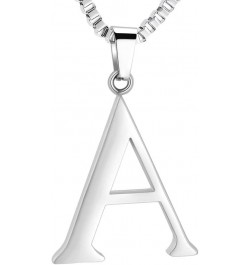 Letter Cremation Jewelry for Ashes Pendant Locket Stainless Steel Keepsake Ash Memorial Urn Necklaces for Ashes Letter A $14....