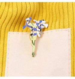 Sunflower Enamel Lapel Brooch Pin Metal Brooch, Cute Plant Sun Flower Pins for Backpacks Clothes Bags Hat Jewelry Gift purple...