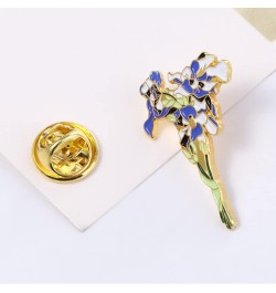 Sunflower Enamel Lapel Brooch Pin Metal Brooch, Cute Plant Sun Flower Pins for Backpacks Clothes Bags Hat Jewelry Gift purple...