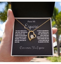 Regalo Esposa Standard Box Yellow Gold Finish $34.50 Necklaces