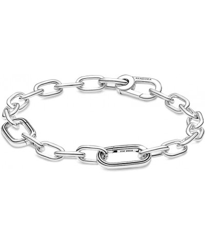 ME Link Chain Bracelet - Features 2 Connectors -Charm Bracelet for Women - Gift for Her - Sterling Silver - 6.9 $36.51 Bracelets