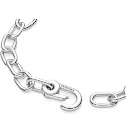 ME Link Chain Bracelet - Features 2 Connectors -Charm Bracelet for Women - Gift for Her - Sterling Silver - 6.9 $36.51 Bracelets