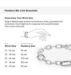 ME Link Chain Bracelet - Features 2 Connectors -Charm Bracelet for Women - Gift for Her - Sterling Silver - 6.9 $36.51 Bracelets