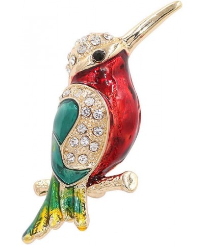 Antique Tone Bird Hummingbird Multi Color Austrian Crystal Pin Brooch Jewelry color 5 $7.41 Brooches & Pins