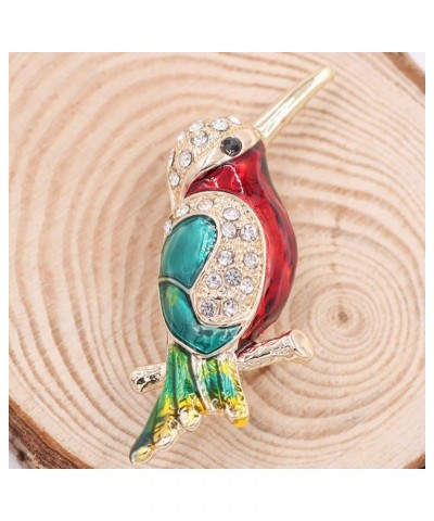 Antique Tone Bird Hummingbird Multi Color Austrian Crystal Pin Brooch Jewelry color 5 $7.41 Brooches & Pins