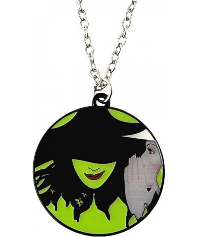 Wicked Necklace Anime Cartoon Broadway Horror Musical Necklace Gifts for woman girl 1 $8.93 Necklaces