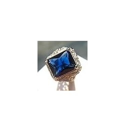 S925 Sterling Silver Ladies Ring Luxury Fashion Square Cut 3 carats AAA Zircon Women Cubic Zirconia Infinite Halo Solitaire E...