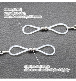 Non Pierced Nipple Jewelry with Choker Fake Nipple Clamps Crystal Nipple Noose Adjustable Body Chains Faux Nipple Piercing Ri...