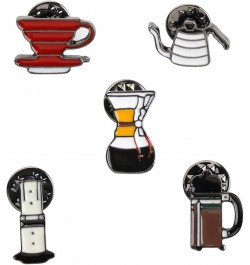 Coffee Enamel Pins Coffee Lapel Pins Coffee Cups Pots Brooch Badges Pins for Backpacks Bag Clothes Barista Coffee Lover Gifts...